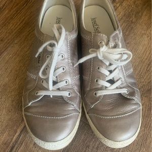 Bronze Josef Seibel sneakers soft leather 40